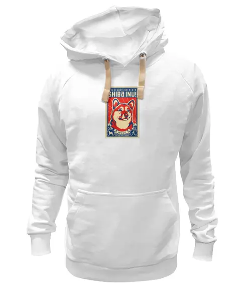 Заказать премиальную одежду в Москве. Толстовка Wearcraft Premium унисекс Собака: SHBA INU от Виктор Гришин - готовые дизайны и нанесение принтов.