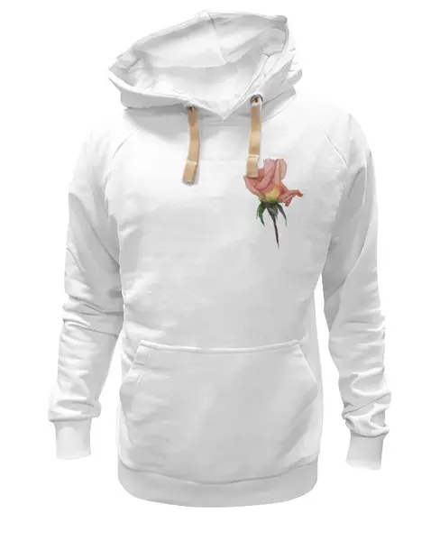 Заказать премиальную одежду в Москве. Толстовка Wearcraft Premium унисекс Розочка моя от aqua  - готовые дизайны и нанесение принтов.