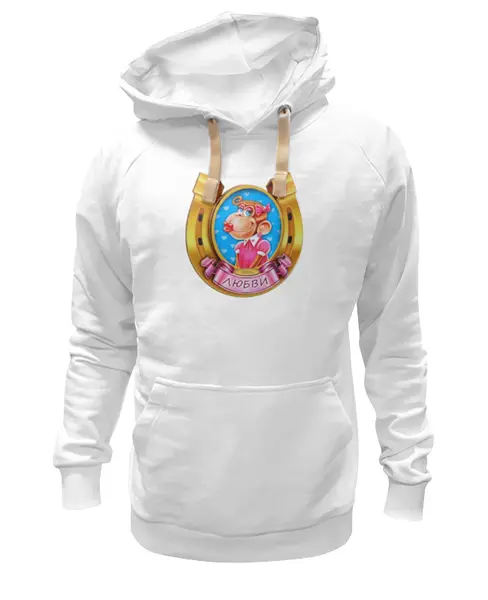 Заказать премиальную одежду в Москве. Толстовка Wearcraft Premium унисекс Любви в 2016 году от aleksandra.boldy@mail.ru - готовые дизайны и нанесение принтов.