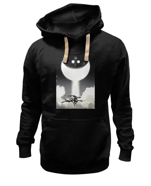 Заказать премиальную одежду в Москве. Толстовка Wearcraft Premium унисекс Лучезарный Восход Луны от Дана Столыпина - готовые дизайны и нанесение принтов.