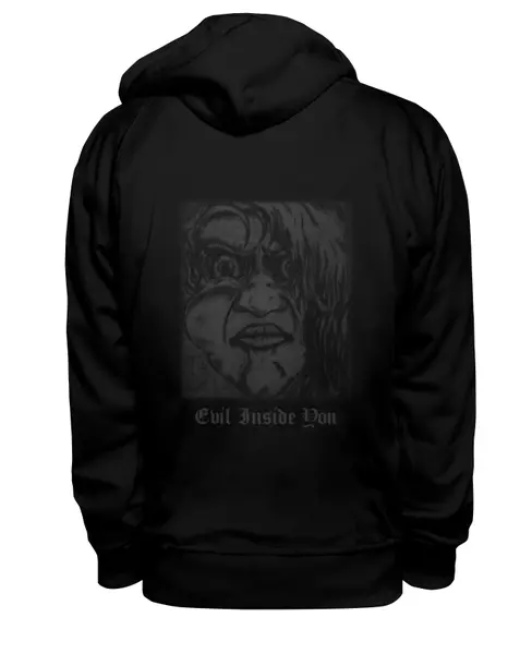 Заказать премиальную одежду в Москве. Толстовка Wearcraft Premium унисекс Evil Inside You от TomheT - готовые дизайны и нанесение принтов.