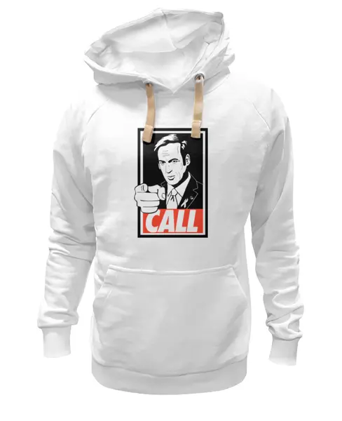 Заказать премиальную одежду в Москве. Толстовка Wearcraft Premium унисекс Call Saul от skynatural - готовые дизайны и нанесение принтов.