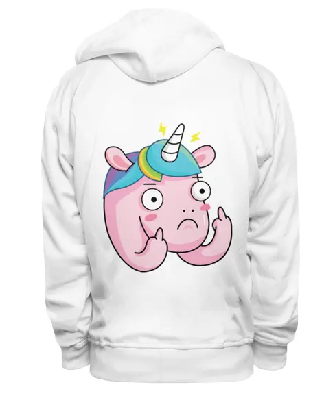 Заказать премиальную одежду в Москве. Толстовка Wearcraft Premium унисекс Unicorn / Единорог от crash - готовые дизайны и нанесение принтов.