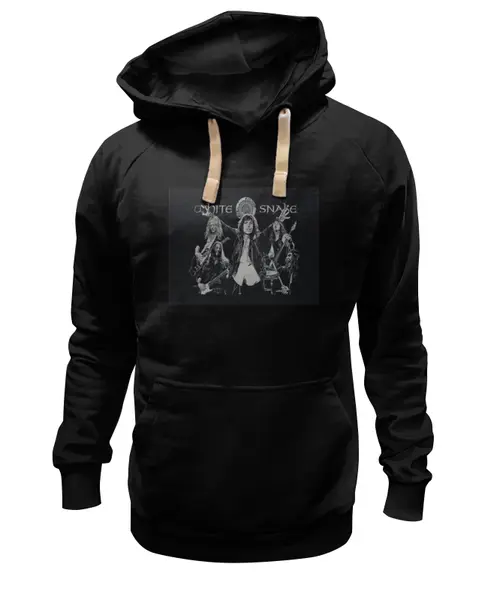 Заказать премиальную одежду в Москве. Толстовка Wearcraft Premium унисекс Whitesnake от Fedor - готовые дизайны и нанесение принтов.