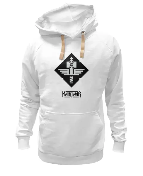 Заказать премиальную одежду в Москве. Толстовка Wearcraft Premium унисекс Manowar Band от Leichenwagen - готовые дизайны и нанесение принтов.