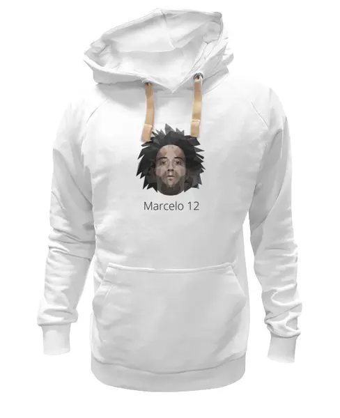 Заказать премиальную одежду в Москве. Толстовка Wearcraft Premium унисекс Marcelo 12 от madridistastore - готовые дизайны и нанесение принтов.