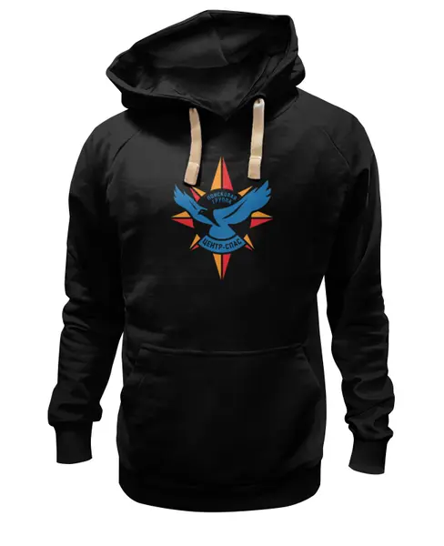 Заказать премиальную одежду в Москве. Толстовка Wearcraft Premium унисекс Sokolov hoodie black от garrissonds@gmail.com - готовые дизайны и нанесение принтов.