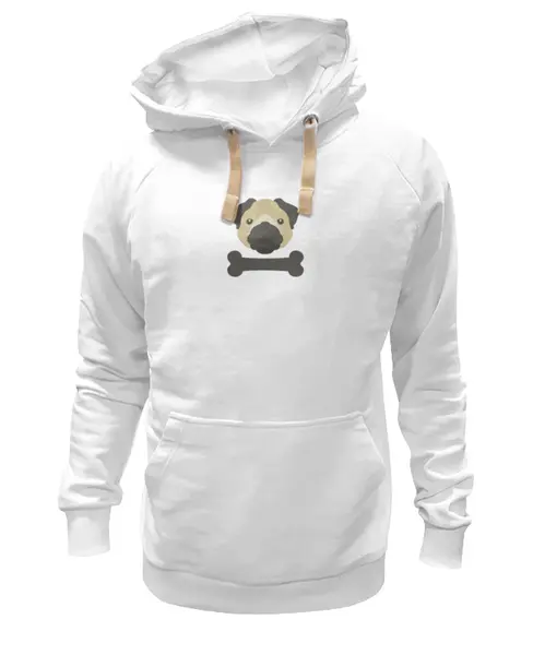 Заказать премиальную одежду в Москве. Толстовка Wearcraft Premium унисекс Собака от Romanova - готовые дизайны и нанесение принтов.