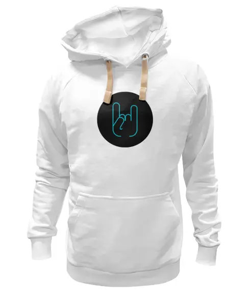 Заказать премиальную одежду в Москве. Толстовка Wearcraft Premium унисекс Рок-н-рольщик от Metronomy - готовые дизайны и нанесение принтов.
