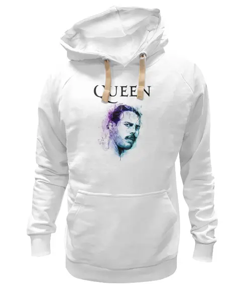 Заказать толстовку в Москве. Толстовка Wearcraft Premium унисекс Freddie Mercury - Queen от Leichenwagen - готовые дизайны и нанесение принтов.