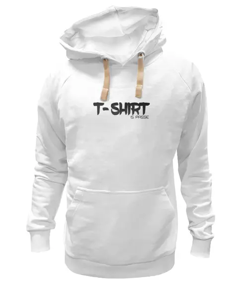 Заказать премиальную одежду в Москве. Толстовка Wearcraft Premium унисекс T-shirt is passe от Anton  - готовые дизайны и нанесение принтов.