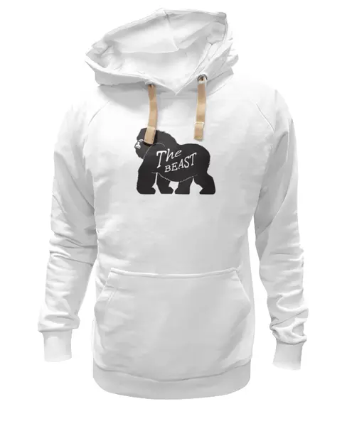 Заказать премиальную одежду в Москве. Толстовка Wearcraft Premium унисекс Горилла от trugift - готовые дизайны и нанесение принтов.