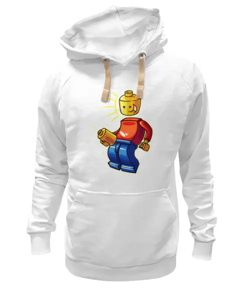 Заказать премиальную одежду в Москве. Толстовка Wearcraft Premium унисекс Лего (Lego) от trugift - готовые дизайны и нанесение принтов.