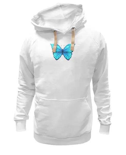 Заказать толстовку в Москве. Толстовка Wearcraft Premium унисекс BUTTERFLY от Jimmy Flash - готовые дизайны и нанесение принтов.