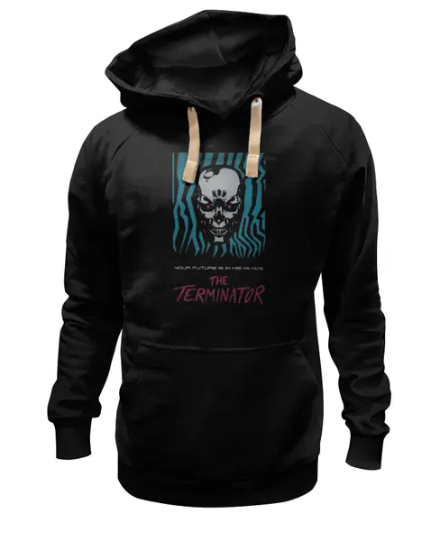 Заказать премиальную одежду в Москве. Толстовка Wearcraft Premium унисекс Terminator от KinoArt - готовые дизайны и нанесение принтов.