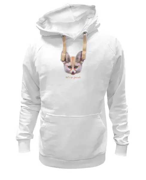 Заказать премиальную одежду в Москве. Толстовка Wearcraft Premium унисекс Давай дружить от lisalisa11@list.ru - готовые дизайны и нанесение принтов.