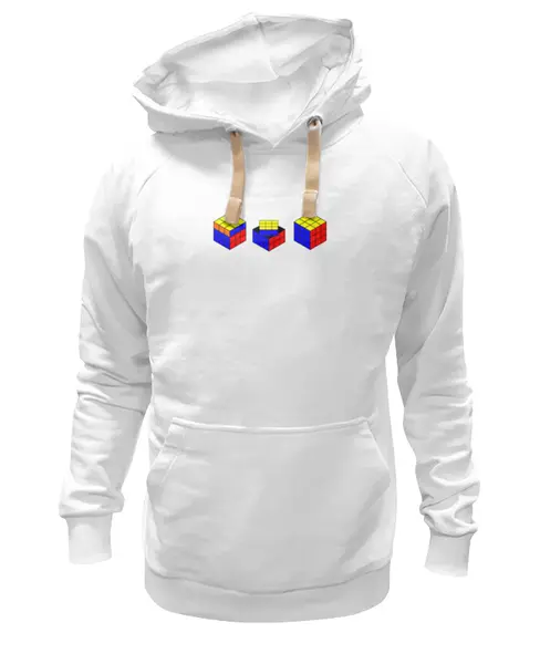 Заказать премиальную одежду в Москве. Толстовка Wearcraft Premium унисекс кубик рубика от Mari_M - готовые дизайны и нанесение принтов.