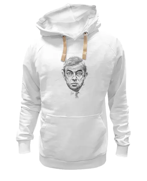 Заказать премиальную одежду в Москве. Толстовка Wearcraft Premium унисекс Мистер Бин от CoolDesign - готовые дизайны и нанесение принтов.