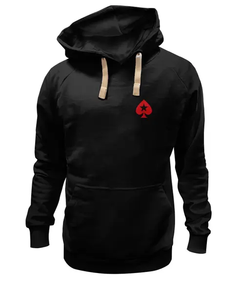 Заказать премиальную одежду в Москве. Толстовка Wearcraft Premium унисекс PokerStars от Moroz - готовые дизайны и нанесение принтов.