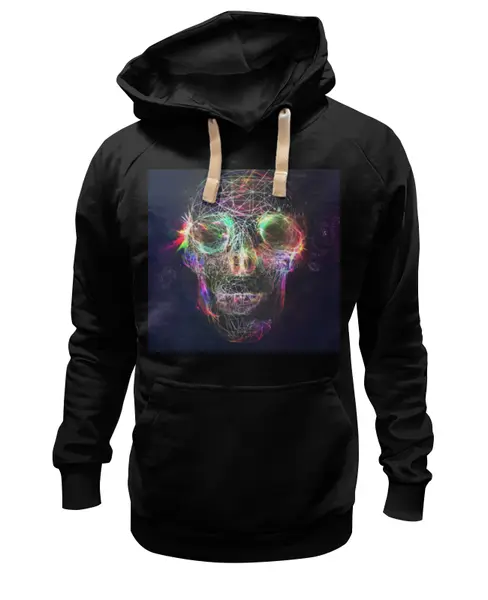 Заказать премиальную одежду в Москве. Толстовка Wearcraft Premium унисекс Skull - 17 от Vladec11 - готовые дизайны и нанесение принтов.