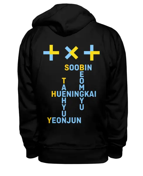 Заказать премиальную одежду в Москве. Толстовка Wearcraft Premium унисекс TXT / Tomorrow X Together  от geekbox - готовые дизайны и нанесение принтов.