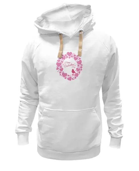 Заказать премиальную одежду в Москве. Толстовка Wearcraft Premium унисекс valentine t-shirt 2 от rancid - готовые дизайны и нанесение принтов.