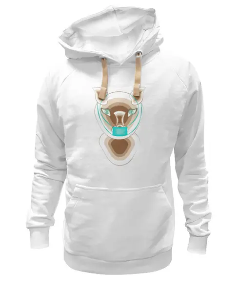 Заказать премиальную одежду в Москве. Толстовка Wearcraft Premium унисекс Кошка в маске от Stil na yarkosti - готовые дизайны и нанесение принтов.