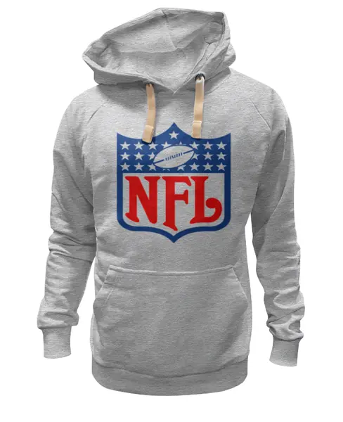 Заказать толстовку в Москве. Толстовка Wearcraft Premium унисекс NFL от Weed Stuff`a - готовые дизайны и нанесение принтов.