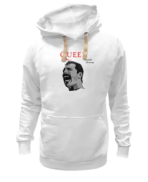 Заказать толстовку в Москве. Толстовка Wearcraft Premium унисекс Freddie Mercury - Queen от Leichenwagen - готовые дизайны и нанесение принтов.