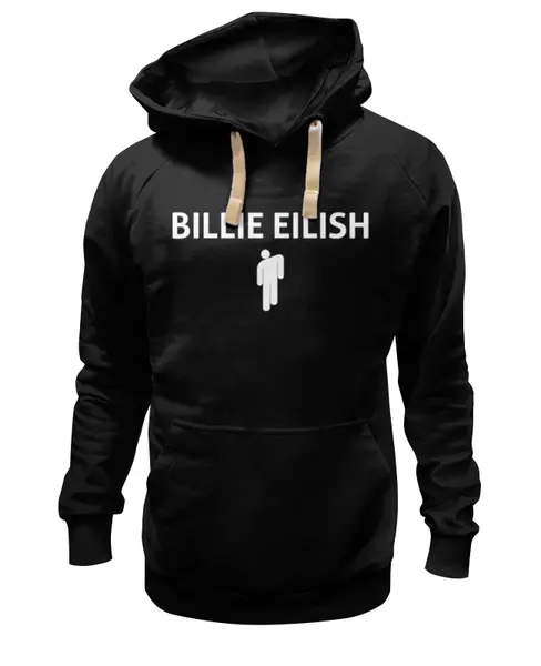 Заказать премиальную одежду в Москве. Толстовка Wearcraft Premium унисекс Billie Eilish от DESIGNER   - готовые дизайны и нанесение принтов.