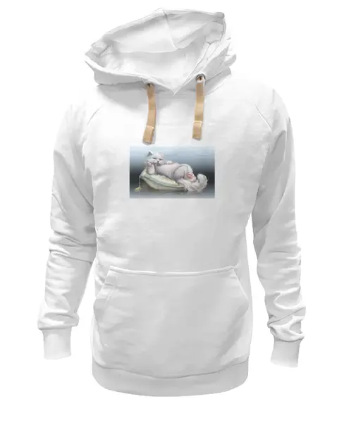 Заказать премиальную одежду в Москве. Толстовка Wearcraft Premium унисекс Кот-баюн от Виктор Гришин - готовые дизайны и нанесение принтов.