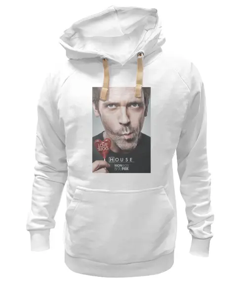 Заказать премиальную одежду в Москве. Толстовка Wearcraft Premium унисекс House / Доктор Хуас от KinoArt - готовые дизайны и нанесение принтов.