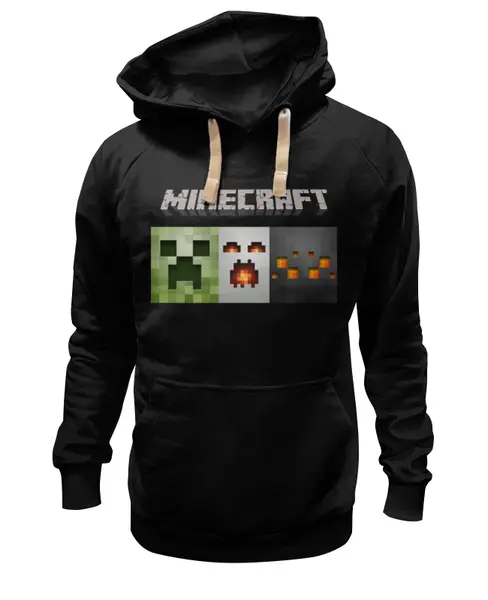 Заказать премиальную одежду в Москве. Толстовка Wearcraft Premium унисекс Maincrafter от Константин Тотьмянин - готовые дизайны и нанесение принтов.