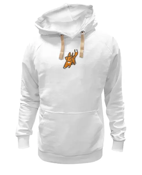 Заказать премиальную одежду в Москве. Толстовка Wearcraft Premium унисекс Рыжий лис от Алексей Найденов-Казанцев - готовые дизайны и нанесение принтов.