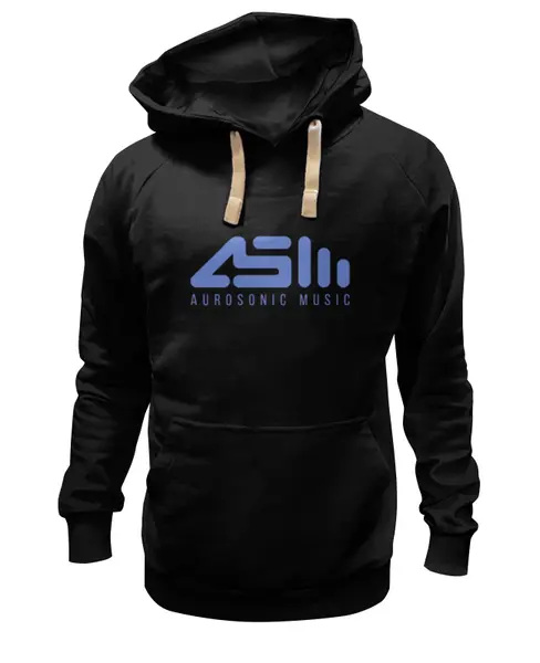 Заказать премиальную одежду в Москве. Толстовка Wearcraft Premium унисекс Hoody Aurosonic Musiс с автографами blue от Евгений Смирнов - готовые дизайны и нанесение принтов.