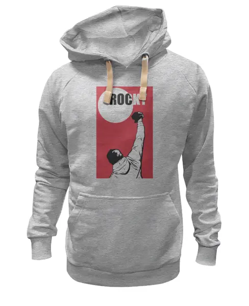 Заказать премиальную одежду в Москве. Толстовка Wearcraft Premium унисекс Rocky / Рокки от KinoArt - готовые дизайны и нанесение принтов.