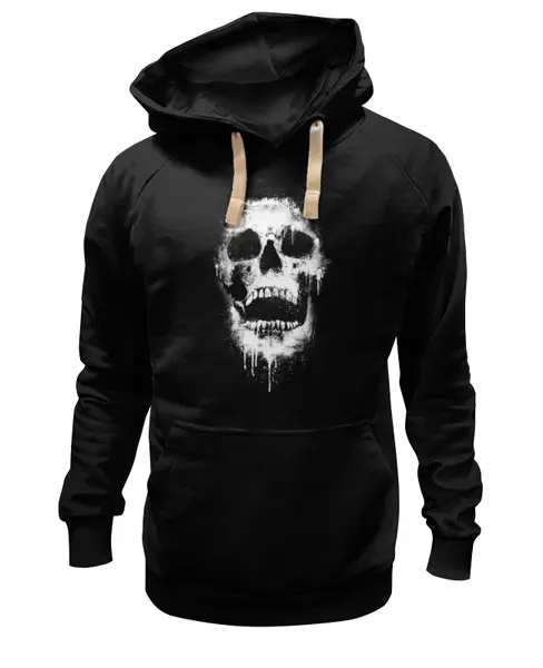 Заказать толстовку в Москве. Толстовка Wearcraft Premium унисекс Череп от skull - готовые дизайны и нанесение принтов.