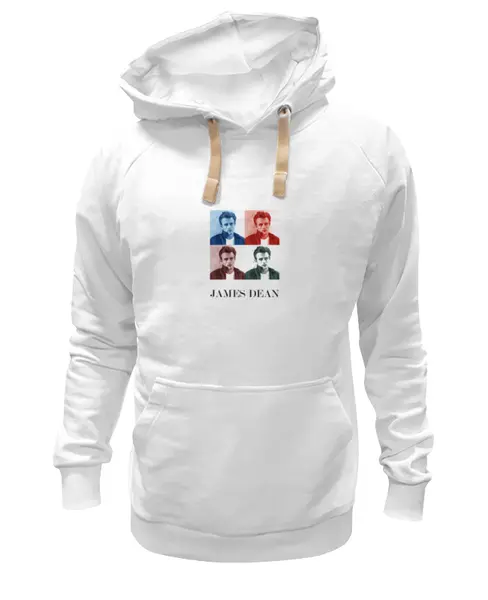 Заказать премиальную одежду в Москве. Толстовка Wearcraft Premium унисекс Джеймс Дин James Dean от James Dean - готовые дизайны и нанесение принтов.