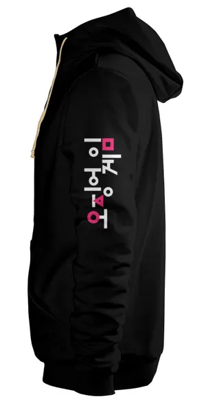 Заказать премиальную одежду в Москве. Толстовка Wearcraft Premium унисекс игра в кальмара  от cherdantcev - готовые дизайны и нанесение принтов.