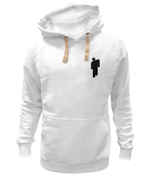 Заказать премиальную одежду в Москве. Толстовка Wearcraft Premium унисекс Billie Eilish (две стороны) от DESIGNER   - готовые дизайны и нанесение принтов.