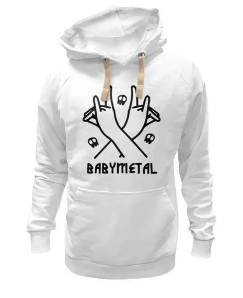 Заказать премиальную одежду в Москве. Толстовка Wearcraft Premium унисекс BABYMETAL от geekbox - готовые дизайны и нанесение принтов.