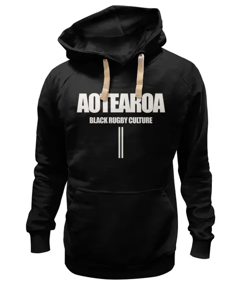 Заказать премиальную одежду в Москве. Толстовка Wearcraft Premium унисекс BLACK RUGBY CULTURE от Rugby  Man - готовые дизайны и нанесение принтов.