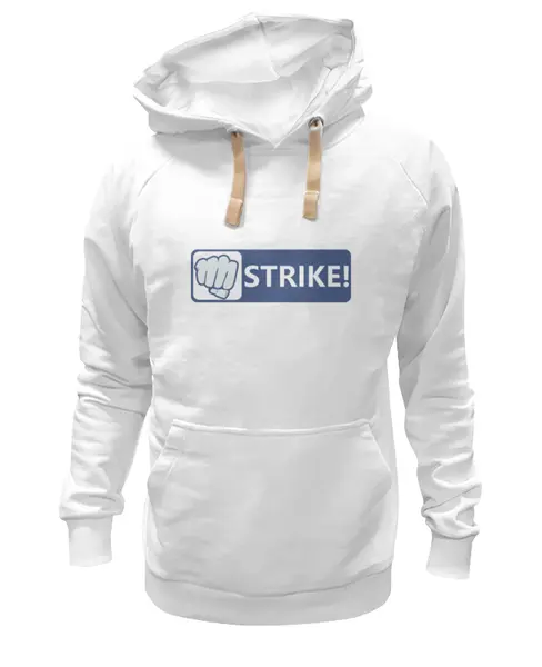 Заказать премиальную одежду в Москве. Толстовка Wearcraft Premium унисекс Strike! от gopotol - готовые дизайны и нанесение принтов.