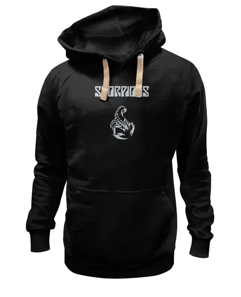 Заказать премиальную одежду в Москве. Толстовка Wearcraft Premium унисекс Scorpions Band от Leichenwagen - готовые дизайны и нанесение принтов.