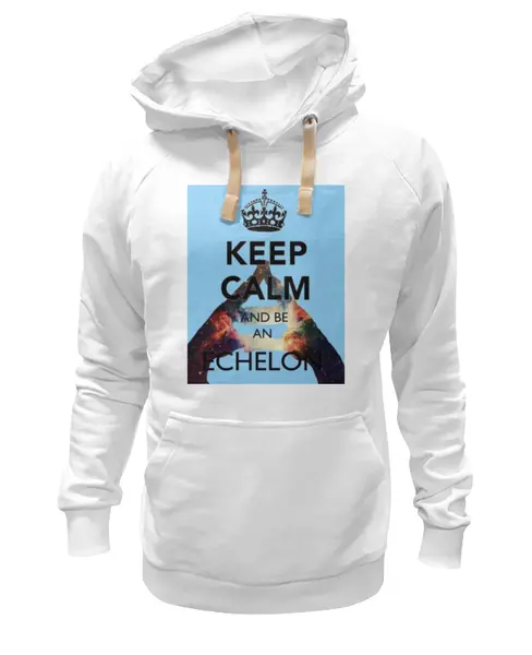 Заказать толстовку в Москве. Толстовка Wearcraft Premium унисекс Keep calm and be an Echelon от prettydisaster - готовые дизайны и нанесение принтов.