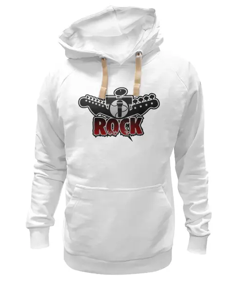 Заказать премиальную одежду в Москве. Толстовка Wearcraft Premium унисекс Rock music от gopotol - готовые дизайны и нанесение принтов.