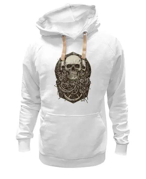 Заказать толстовку в Москве. Толстовка Wearcraft Premium унисекс skulls от corey_93 - готовые дизайны и нанесение принтов.