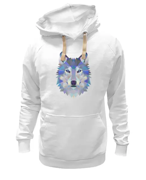 Заказать премиальную одежду в Москве. Толстовка Wearcraft Premium унисекс Wolf (Волк) от Polilog - готовые дизайны и нанесение принтов.