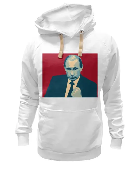 Заказать толстовку в Москве. Толстовка Wearcraft Premium унисекс Putin от THE_NISE  - готовые дизайны и нанесение принтов.