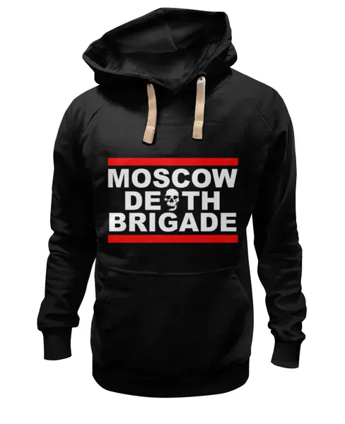 Заказать толстовку в Москве. Толстовка Wearcraft Premium унисекс MOSCOW DEAD BRIGADE от straight_edge - готовые дизайны и нанесение принтов.